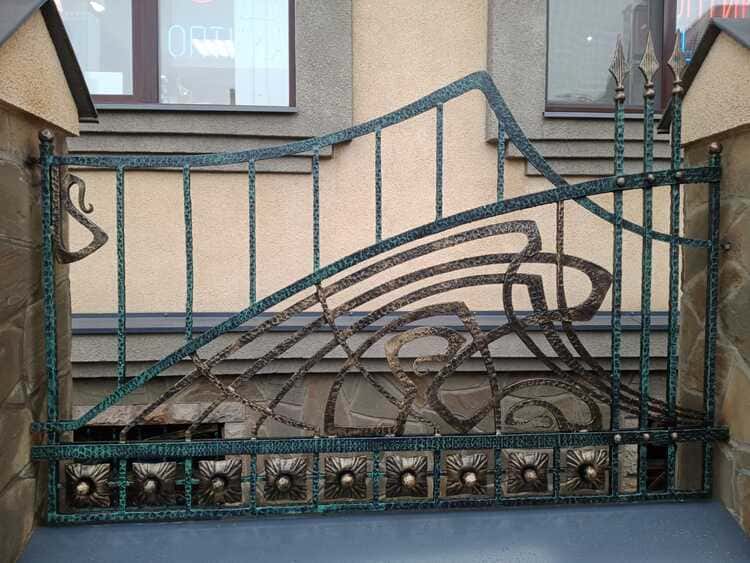 Металлические ворота Домодедово